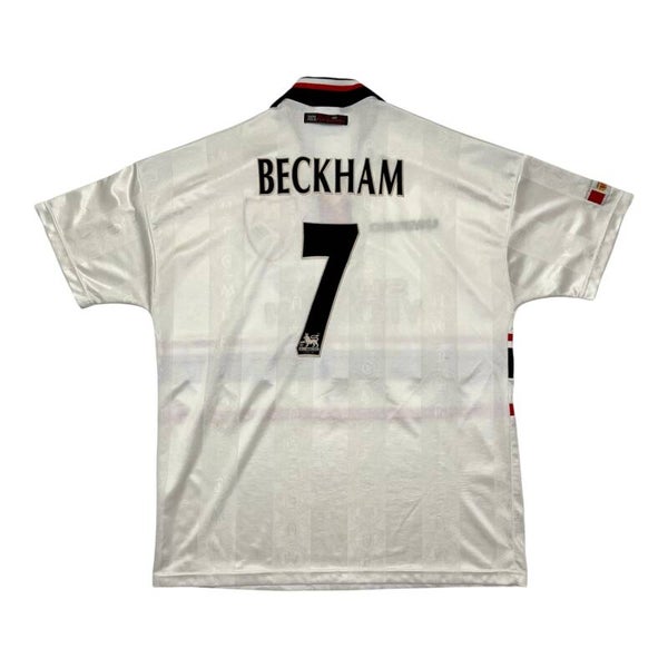 Manchester United 1997-99 Umbro Away Trikot #7 Beckham (XL)