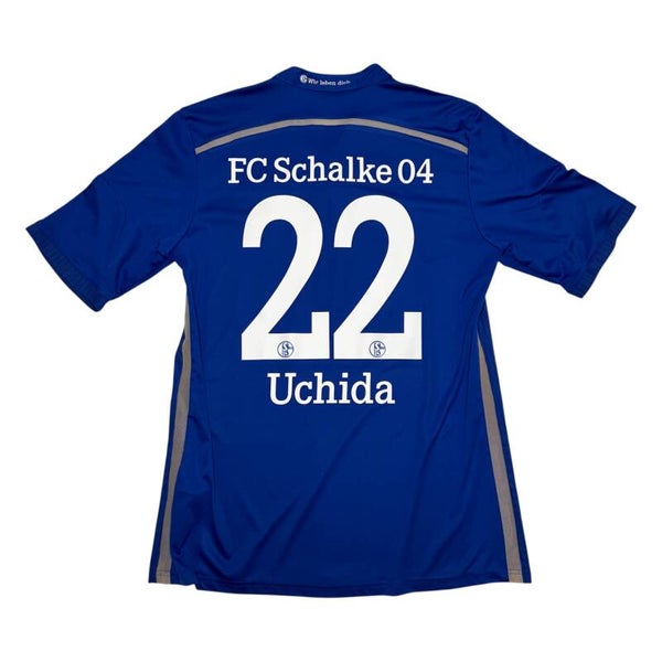 FC Schalke 2014/15 Adidas Home Trikot #22 Uchida (L)