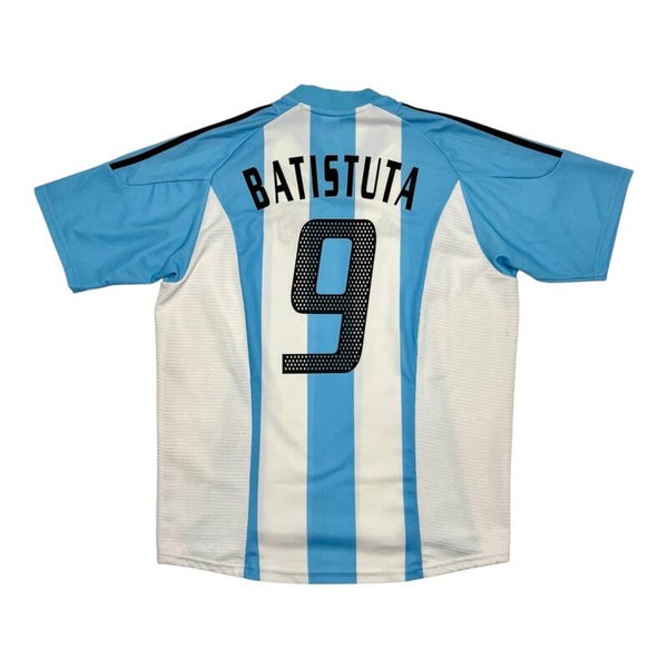 Argentinien 2002 Adidas Home Trikot #9 Batistuta (L)