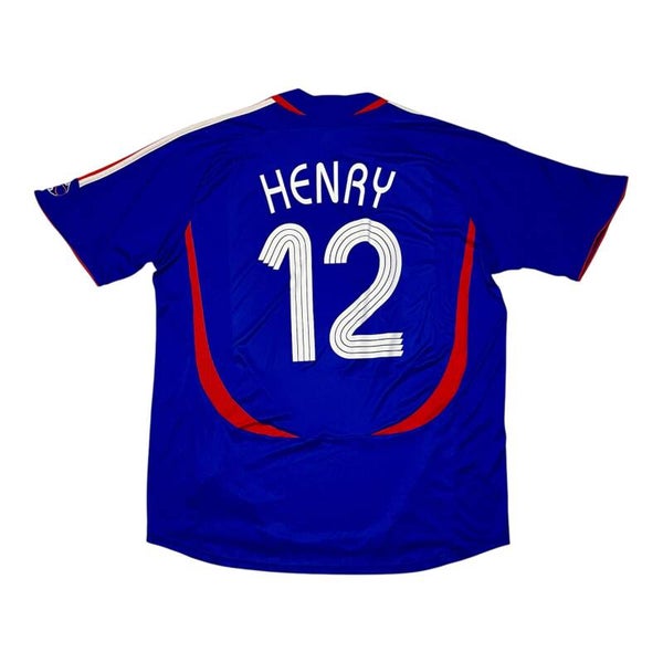 Frankreich 2006 Adidas Home Trikot #12 Henry (XXL)