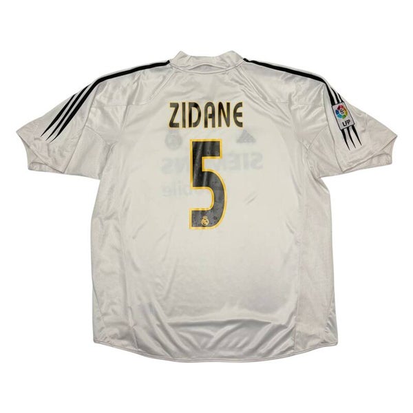 Real Madrid 2004/05 Adidas Home Trikot #5 Zidane (XXL)