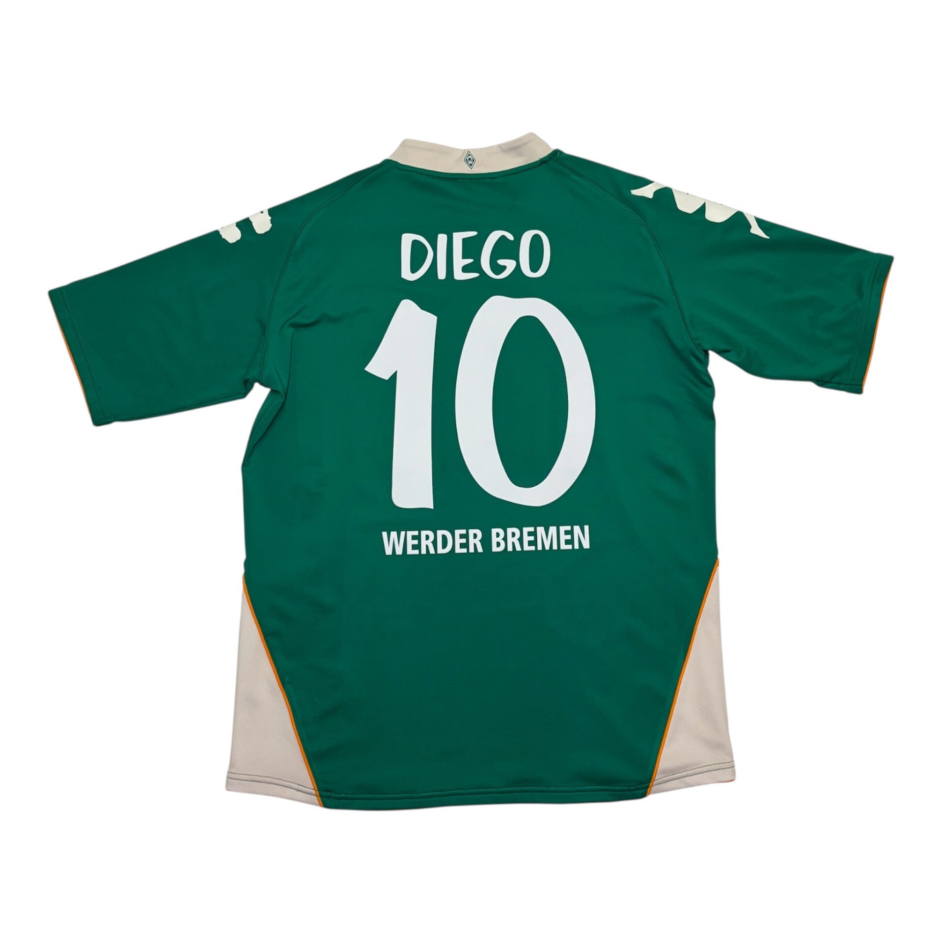 Werder Bremen 2007/08 Kappa Home Trikot #10 Diego (L-XL)