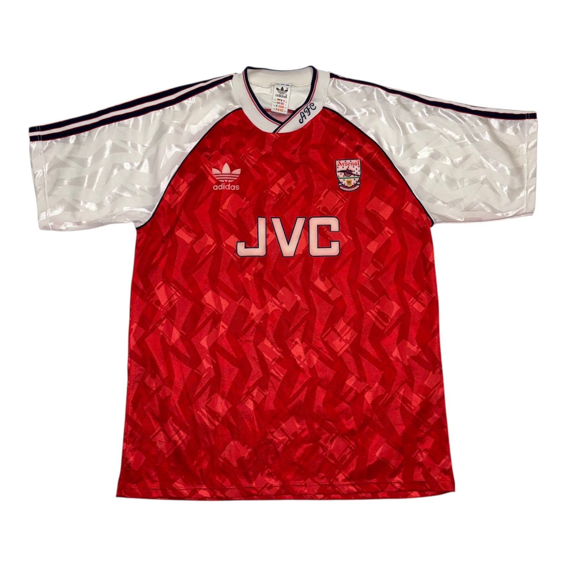 Arsenal 1990/91 Adidas Home Trikot (L-XL)