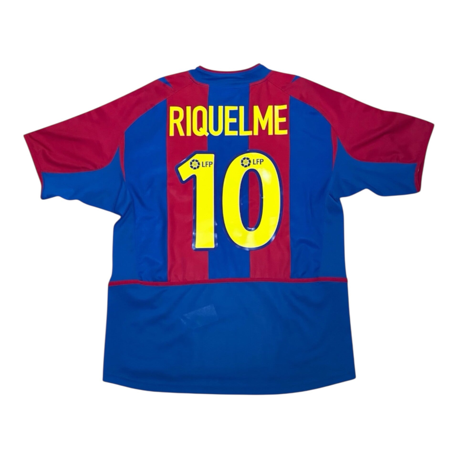 FC Barcelona 2002/03 Home Trikot #10 Riquelme (L)