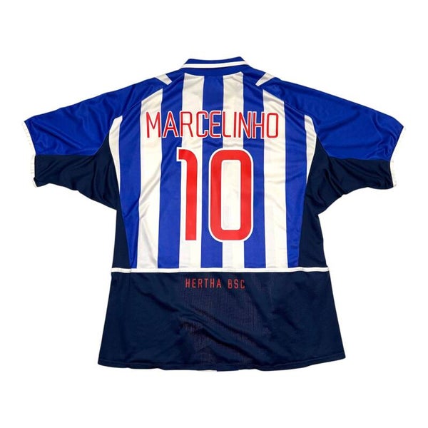 Hertha BSC Berlin 2002-04 Nike Home Trikot #10 Marcelinho (L)