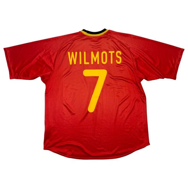 Belgien 2000/01 Nike Heim Trikot #7 Wilmots (L)