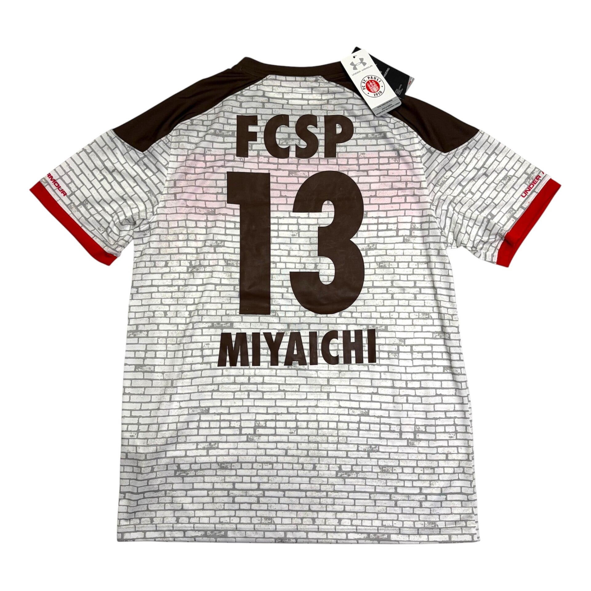 St. Pauli 2017/18 Under Armour Away Trikot #13 Miyaichi (L) BNWT