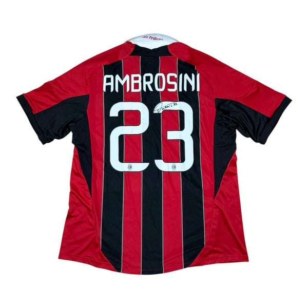 AC Milan 2012/13 Adidas Home Trikot #23 Ambrosini signed (XL)