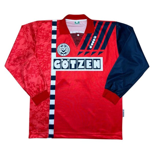 MSV Duisburg 1993/94 Diadora Away Trikot #14 (Preetz) (L)