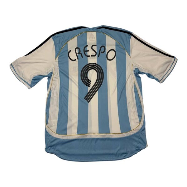 Argentinien 2006 Adidas Home Trikot #9 Crespo (XL)