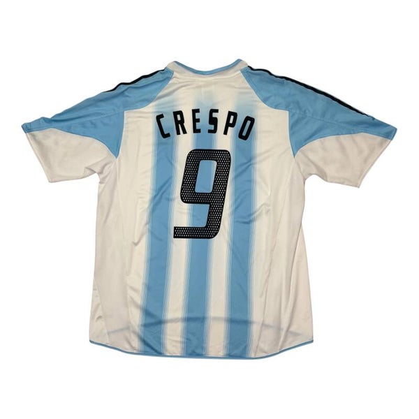 Argentinien 2004 Adidas Home Trikot #9 Crespo (XL)