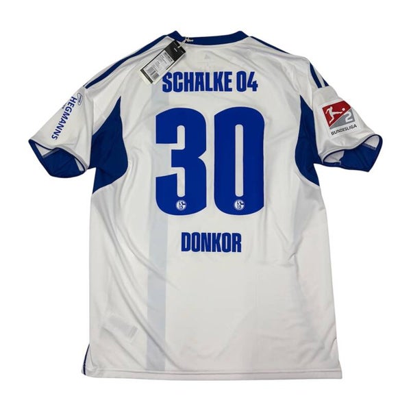 FC Schalke 2025/26 Adidas Away Trikot #30 Donkor (L)
