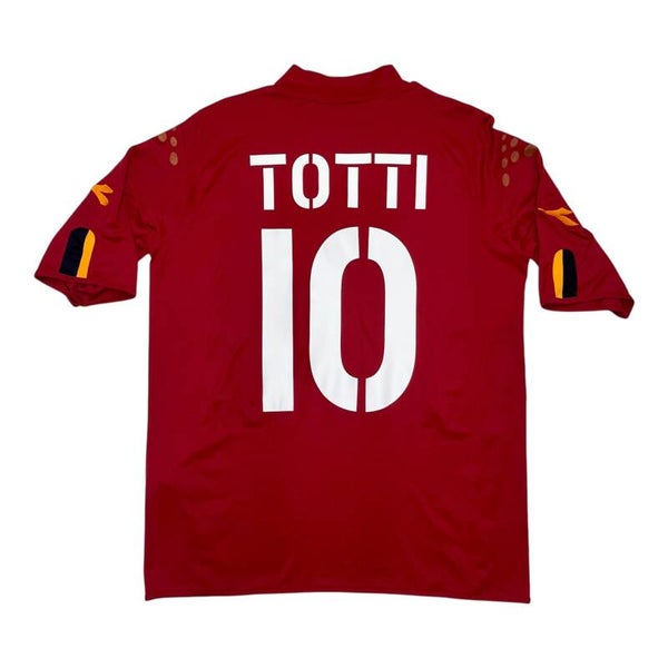 AS Roma 2003/04 Diadora Home Trikot #10 Totti