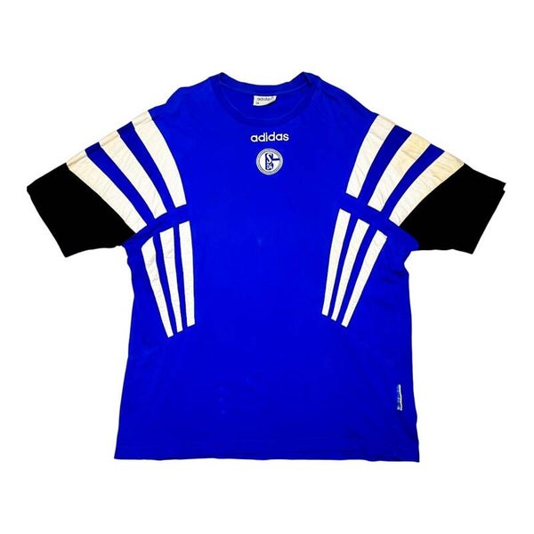 FC Schalke 1996/97 Adidas Training T-Shirt (XL)