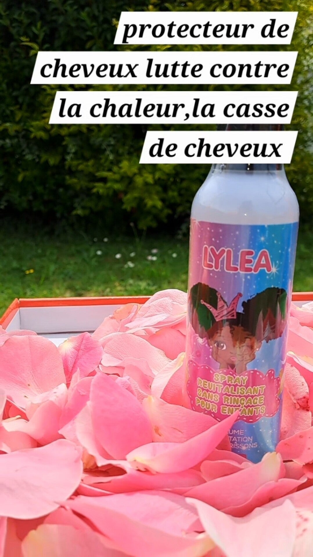 Spray démêlant non rinçage