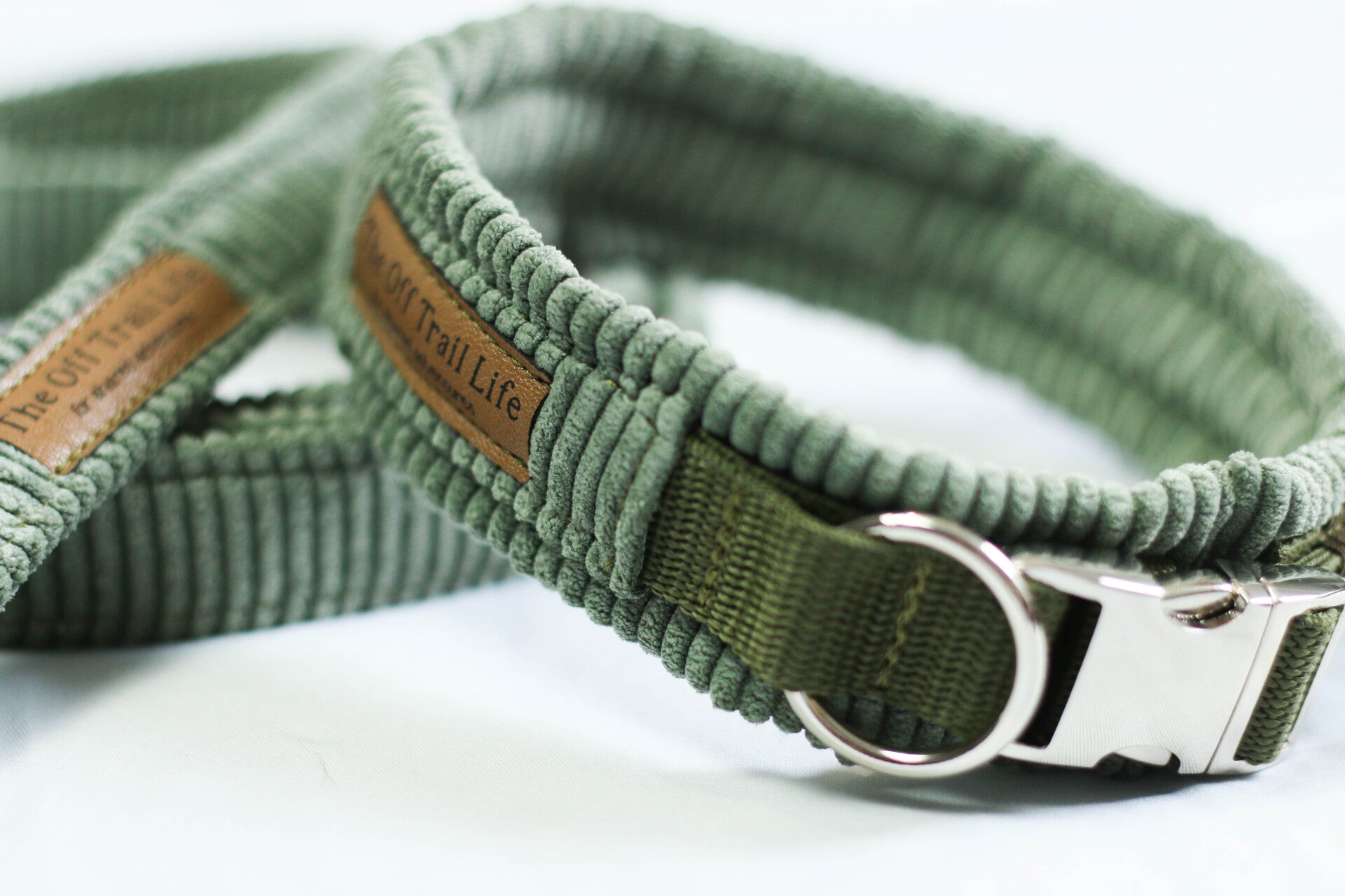 Halsband 'Green Cord'