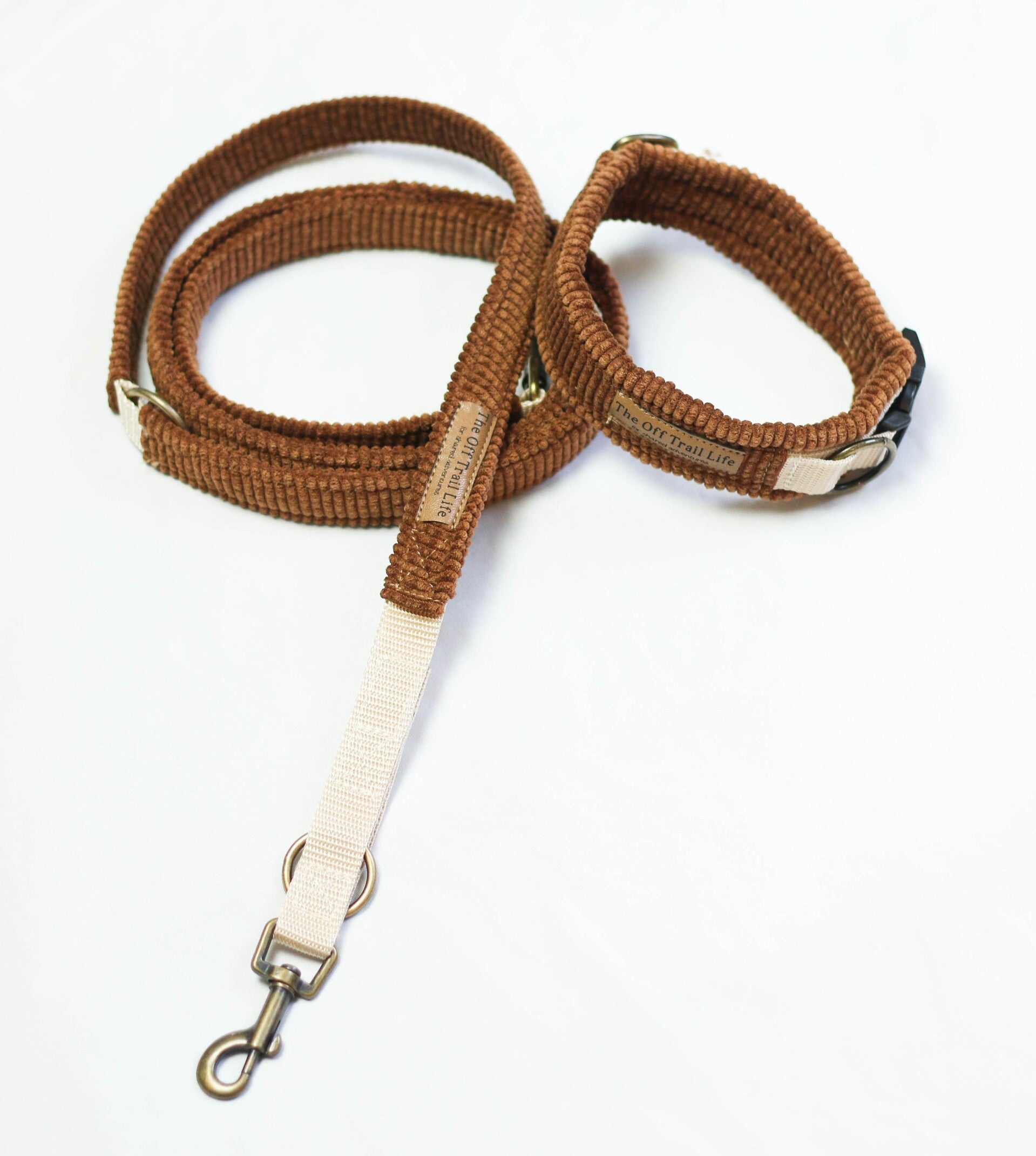 Halsband + Leine 'Teddy Cord'