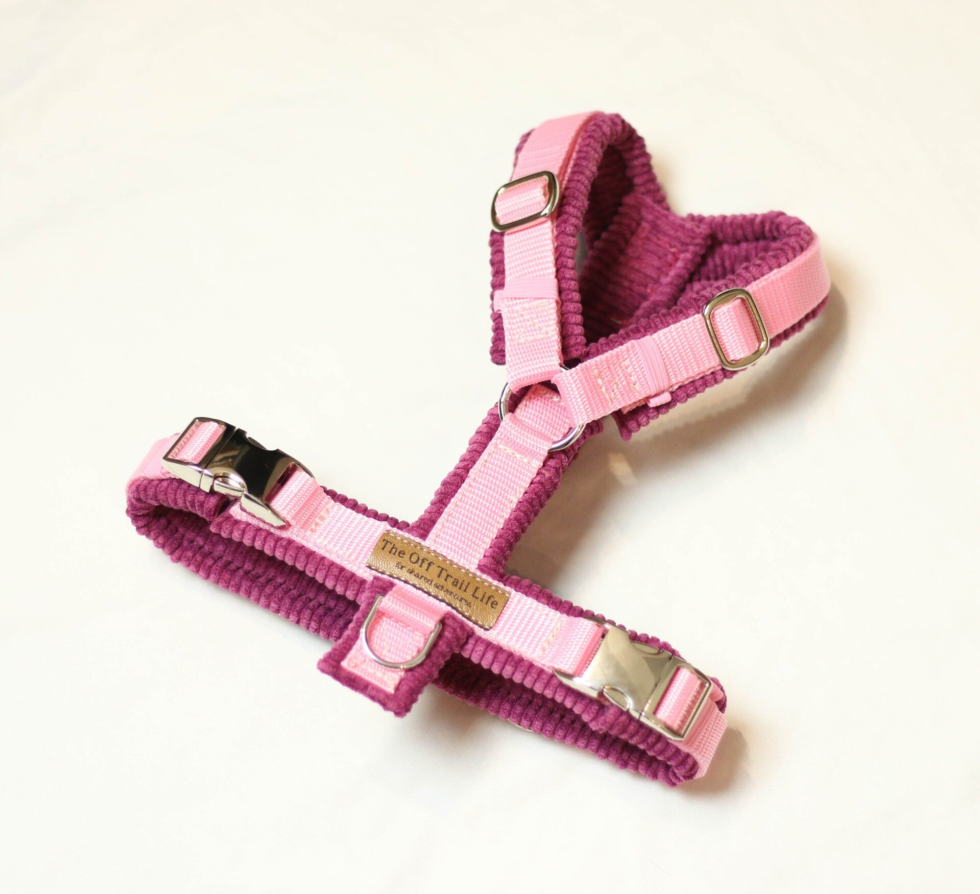 Y-Geschirr 'Pink Cord'