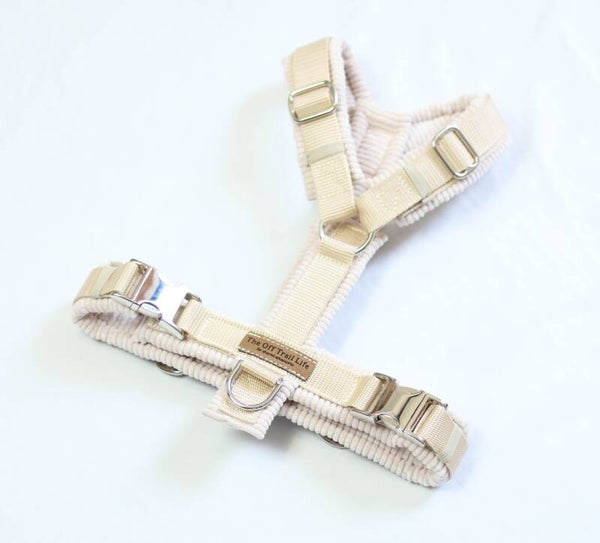 Y-Geschirr 'Creme Cord'