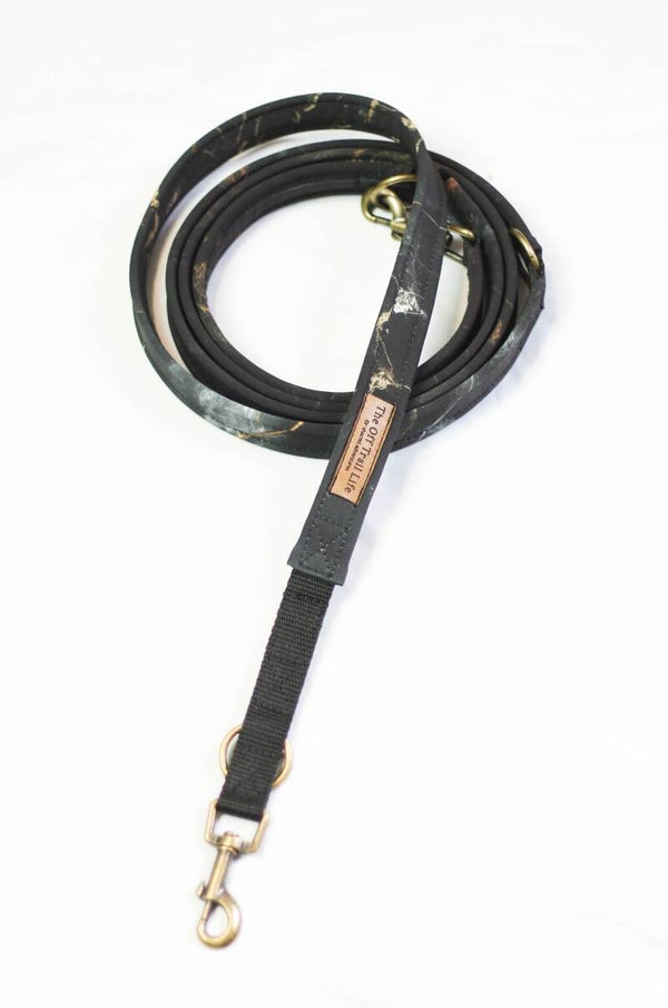 Leine 'Black Marmor'