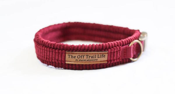 Halsband 'Bordeaux Cord'