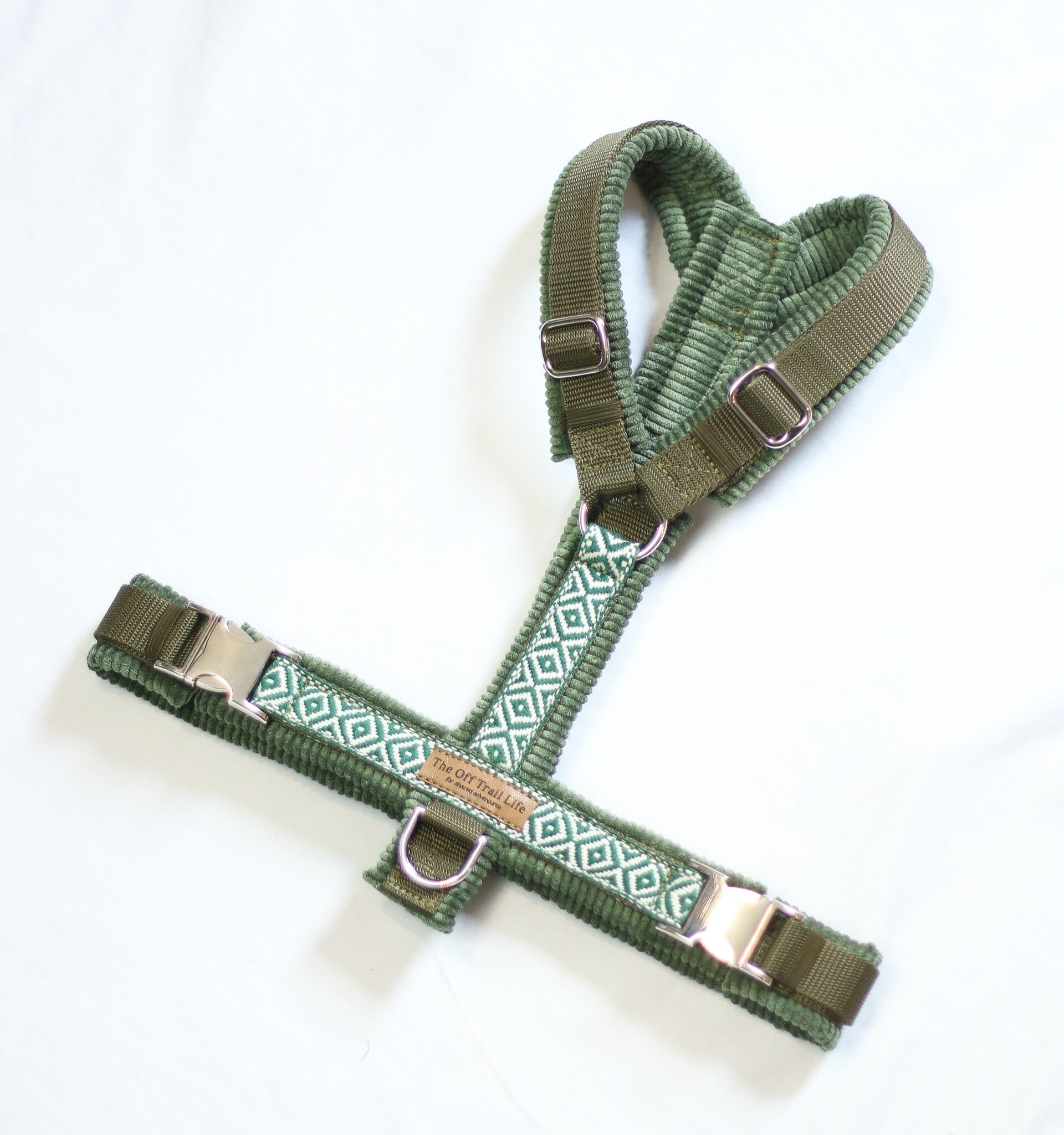 Y-Geschirr 'Green Cord Webband'