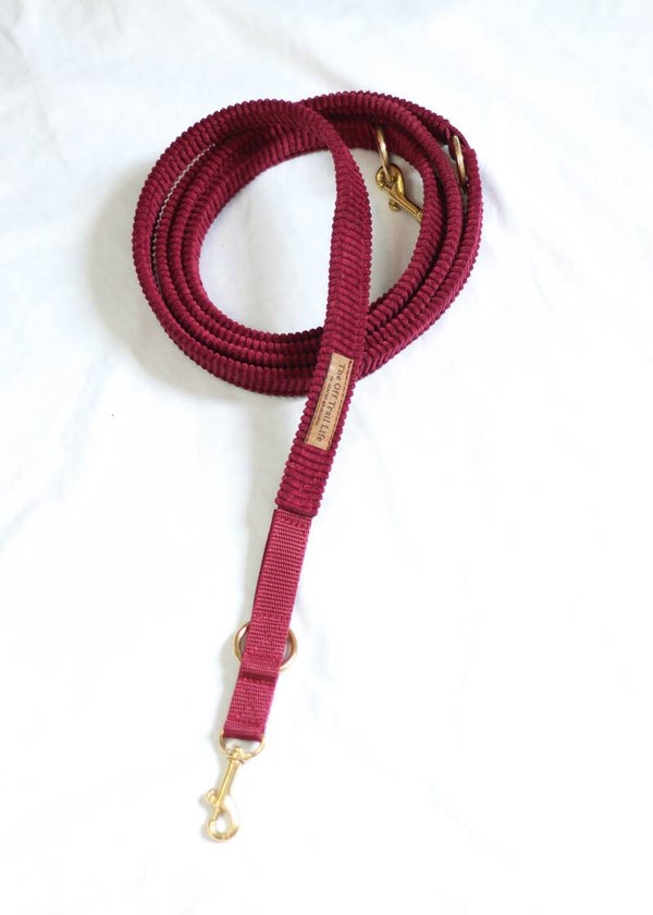 Leine 'Bordeaux Cord'
