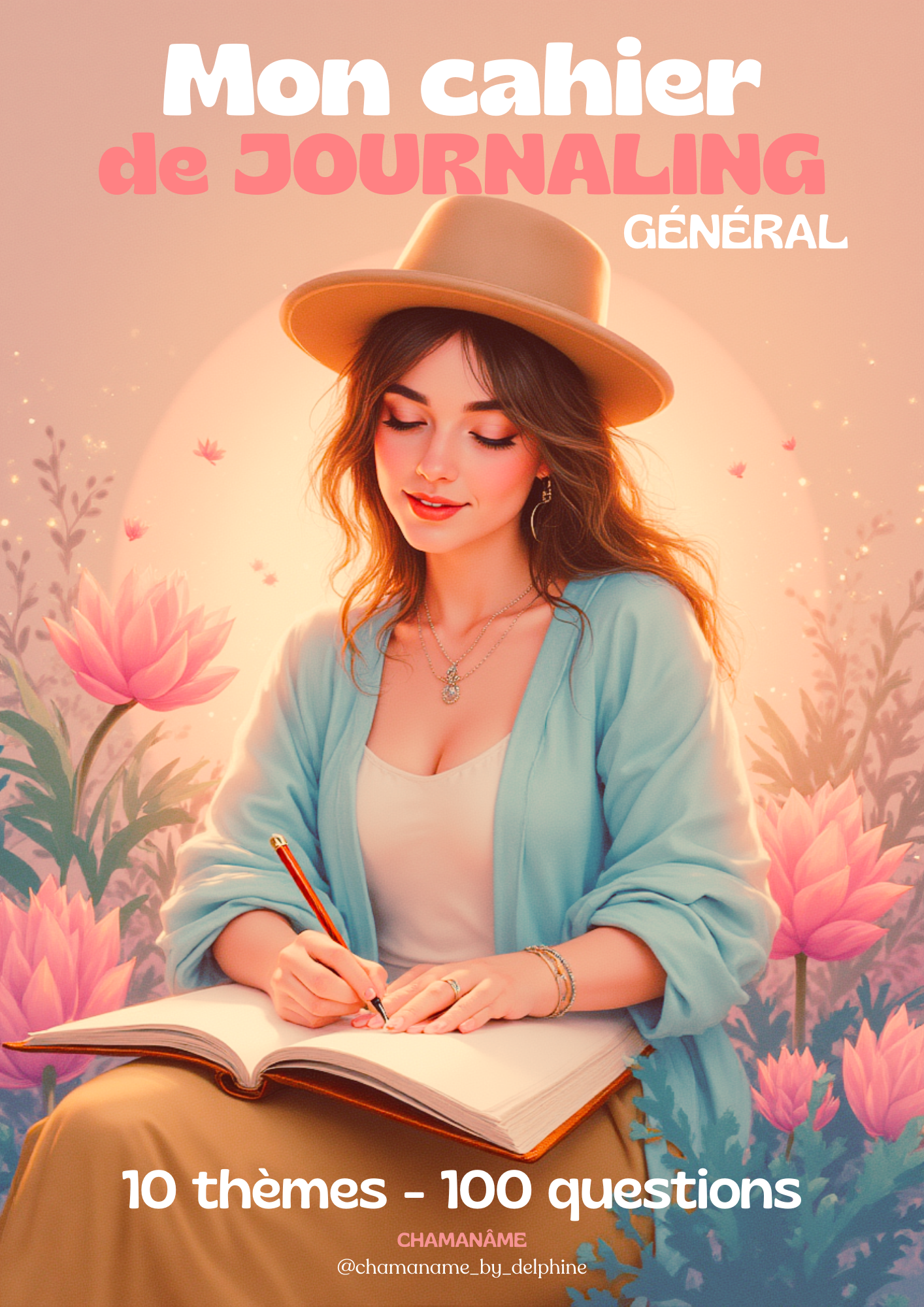 Mon Cahier de Journaling Général : 10 Thèmes - 100 Questions