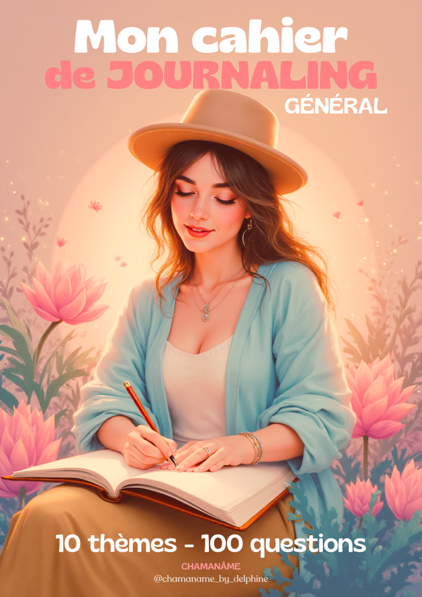 Mon Cahier de Journaling Général : 10 Thèmes - 100 Questions
