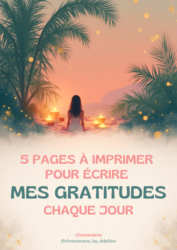 5 Pages de Gratitude Réimprimables
