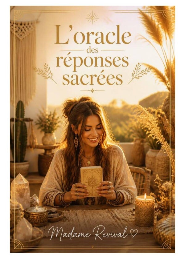 L'oracle des réponses sacrées – 44 cartes pour éclairer tes choix avec confiance