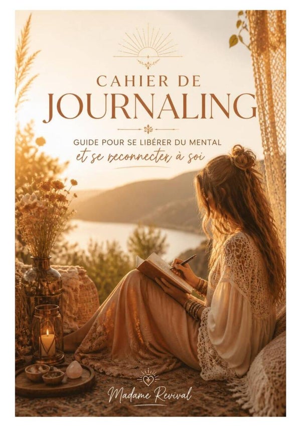 Cahier de journaling – Libère ton mental et retrouve la paix intérieure