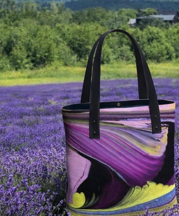 Elegant Lavender Dreams -(The Original Dottie Luv Bag)