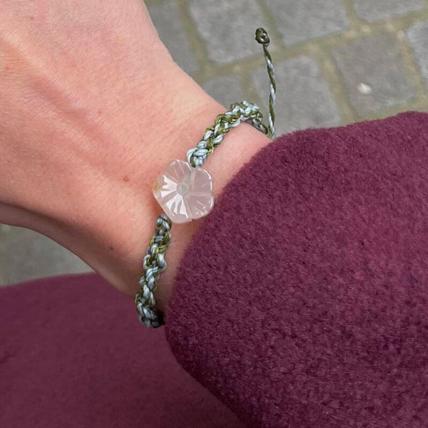 Armband Aghate Flower