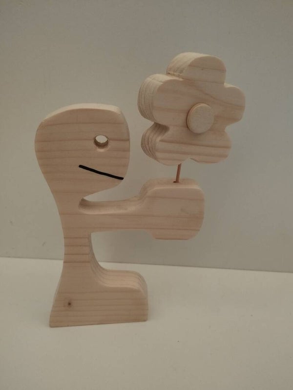 Bonhomme porte fleur