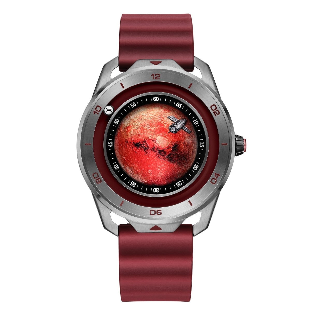 Benlywatch Magnet Orbit Mars - Red Silicone Strap