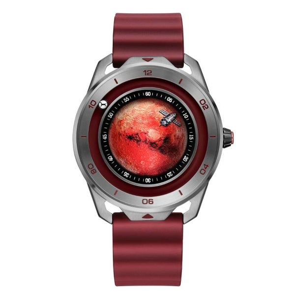 Benlywatch Magnet Orbit Mars - Red Silicone Strap