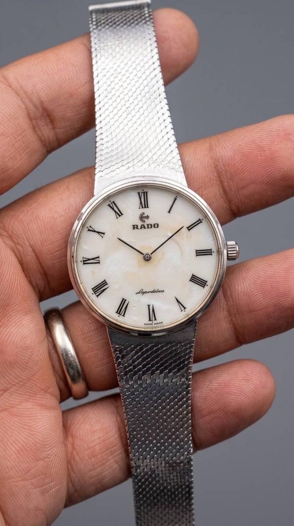 Rado Dress Ultra-Thin Dress (Roman Numeral / Mother-of-Pearl)