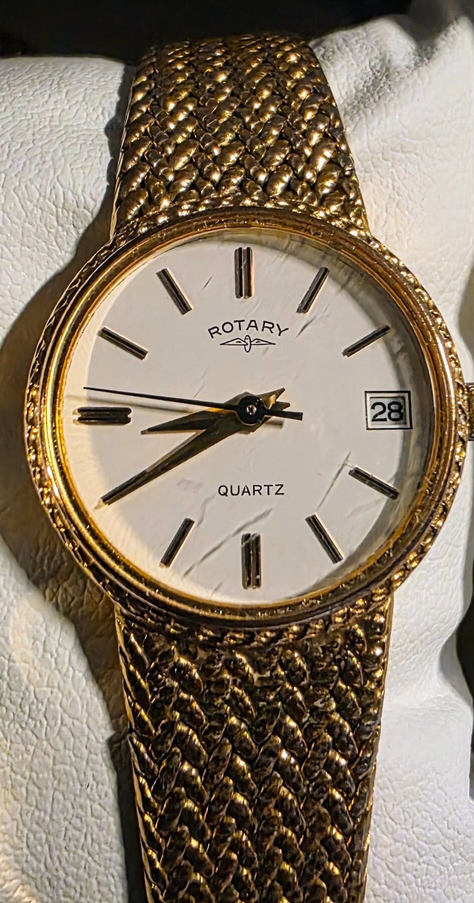 Rotary Ladies' Quartz - Gold-Tone, Cream Dial