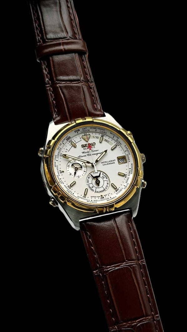 Seiko World Timer 6M15