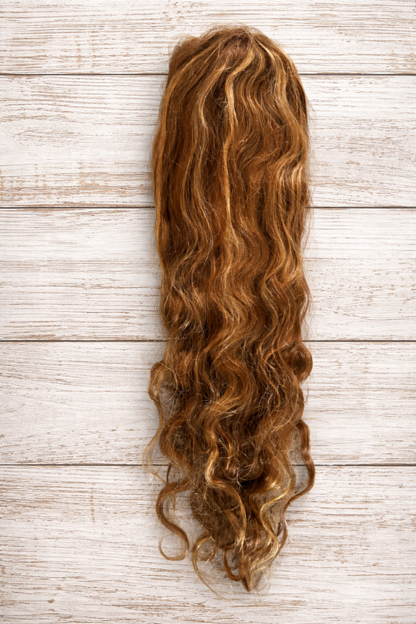 Lace frontal wig Auburn Brown
