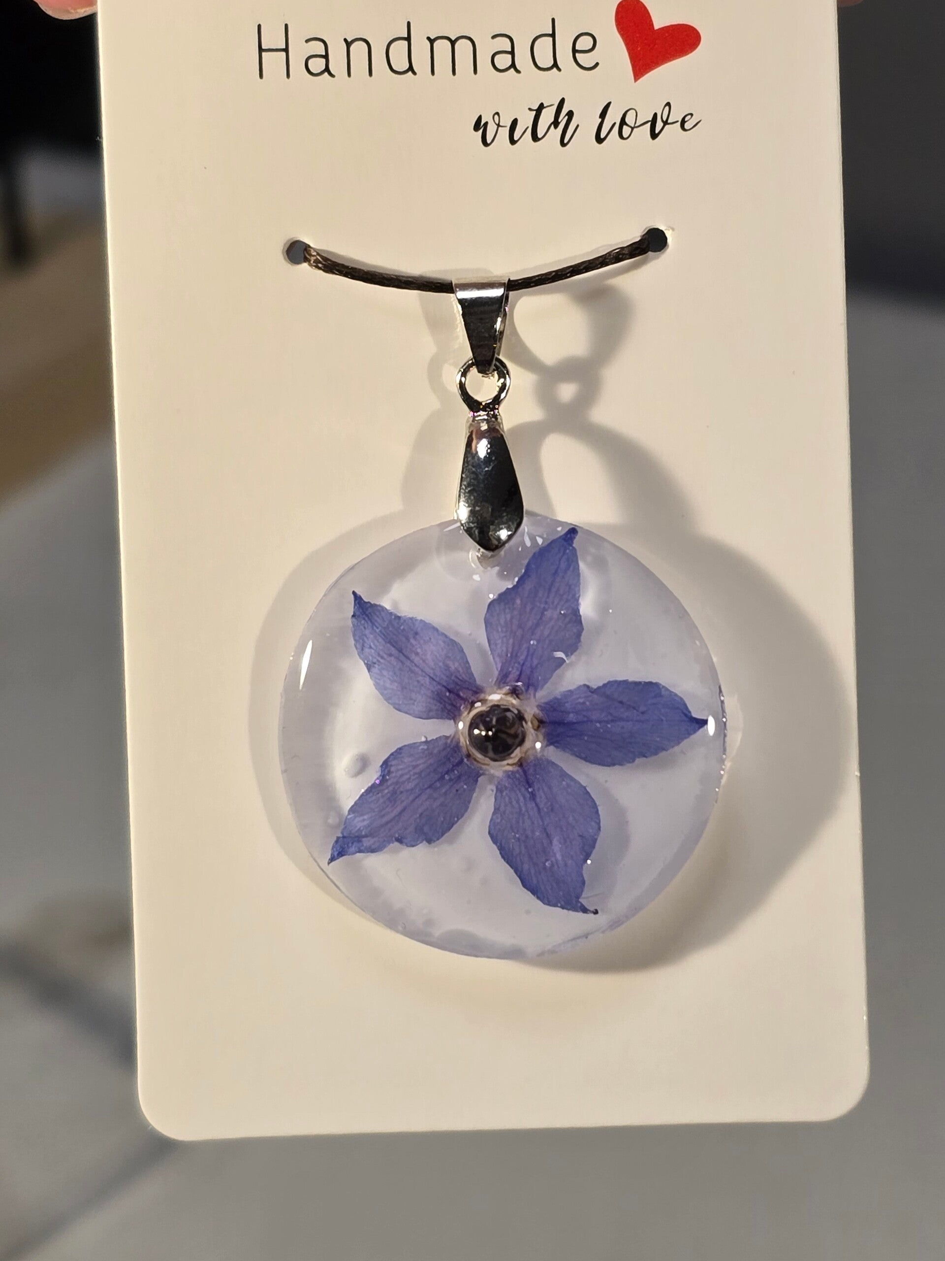 Pendentif cercle Bourache