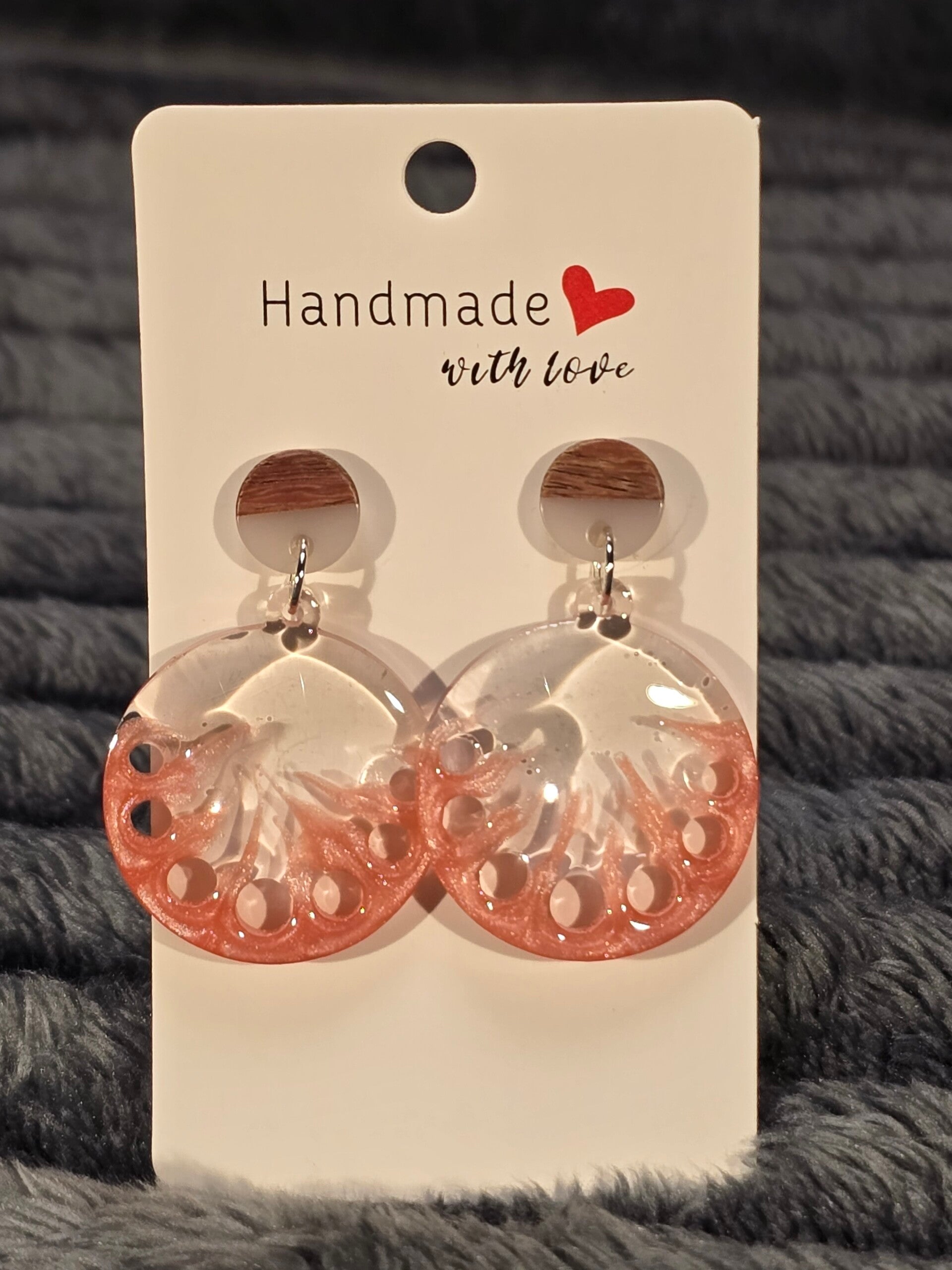 Boucles d'oreilles rondes Love