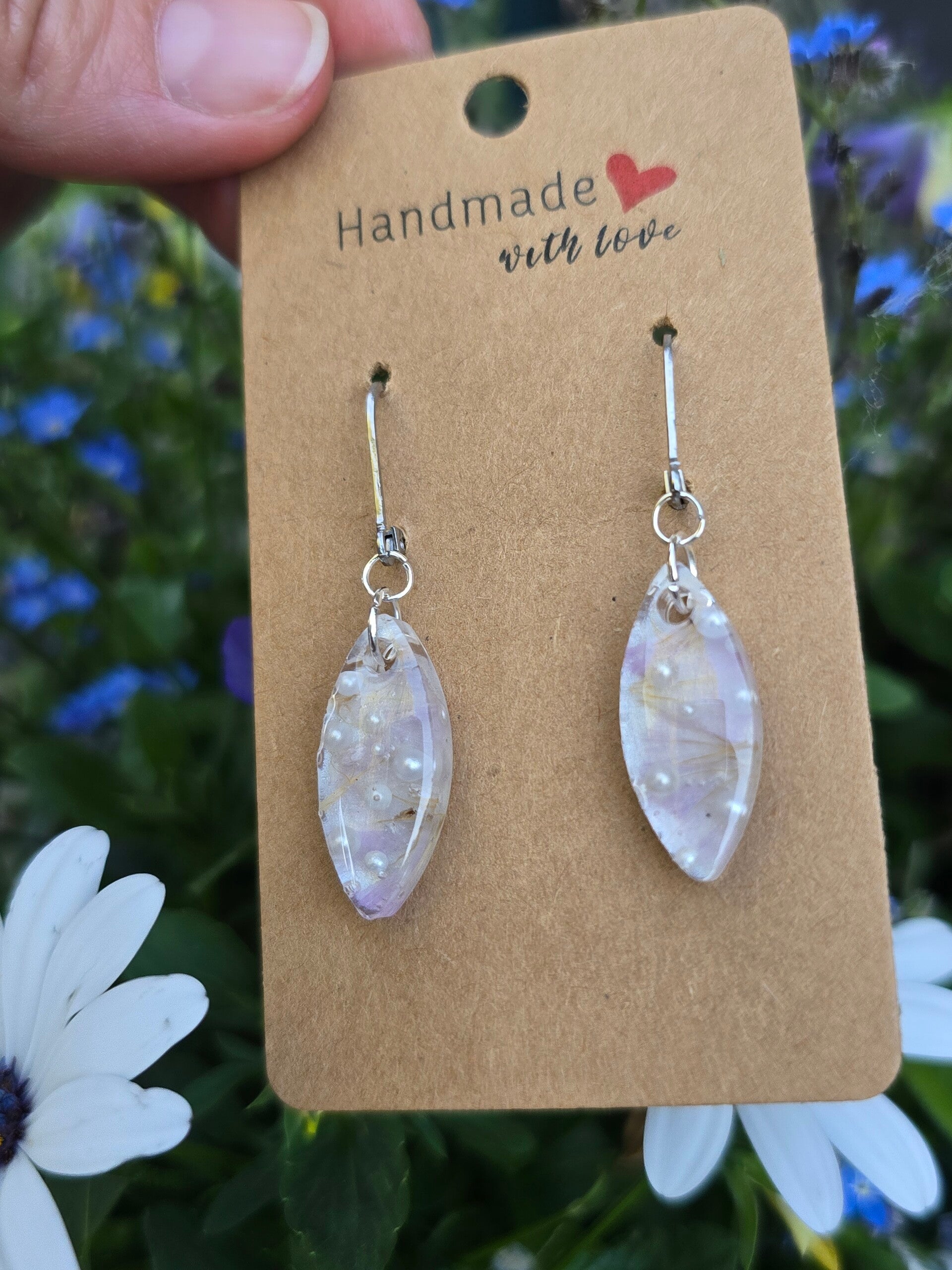 Boucles d'oreilles losanges