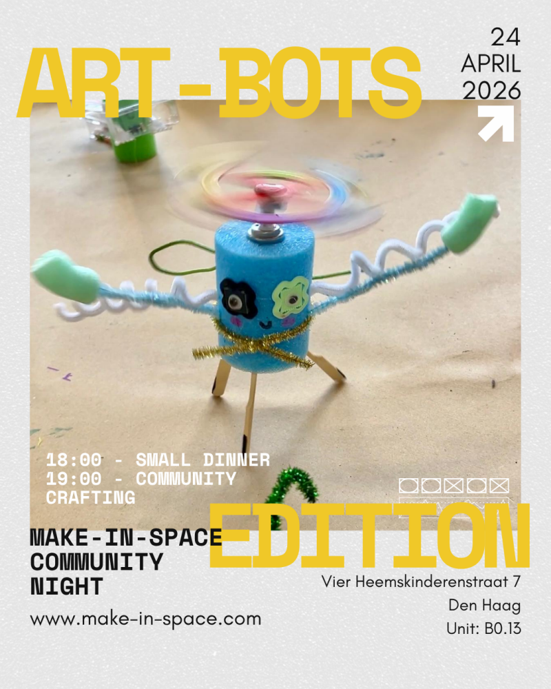 Community Crafting Den Haag- ArtBots