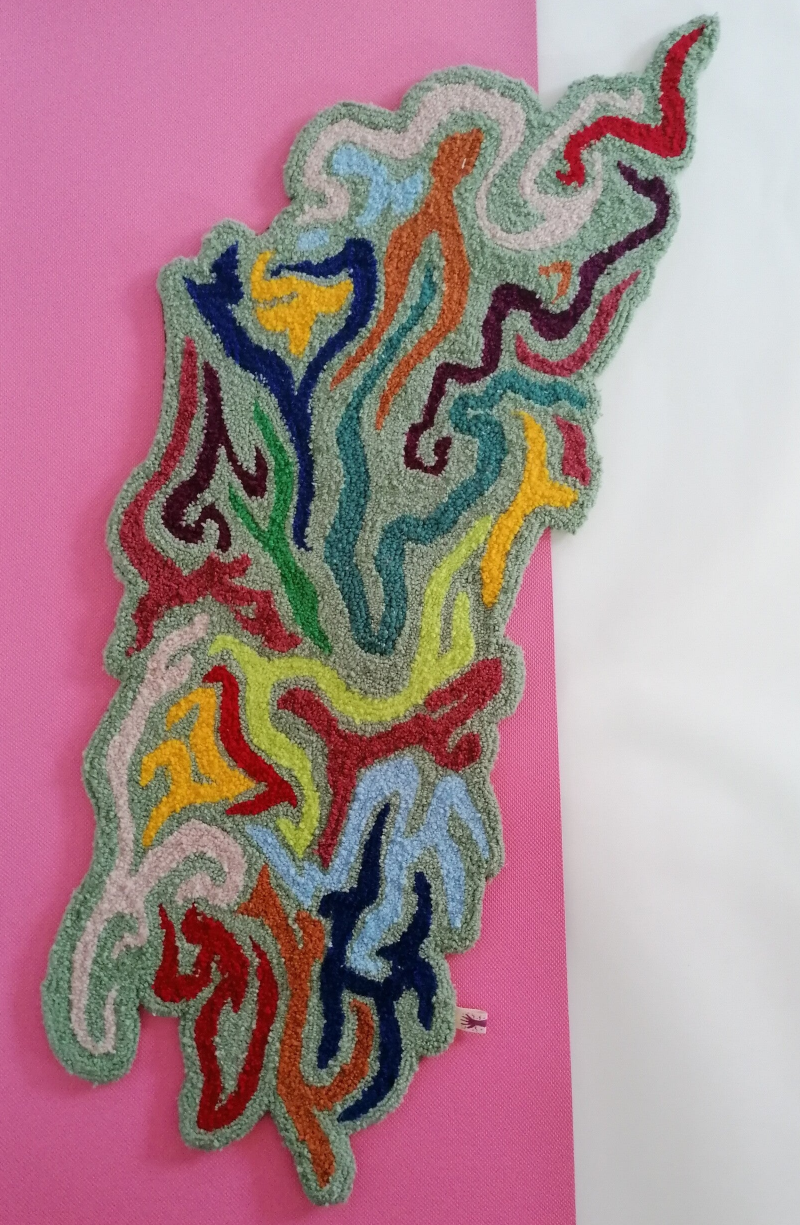 Tufted piece Nathaniel Bagijn