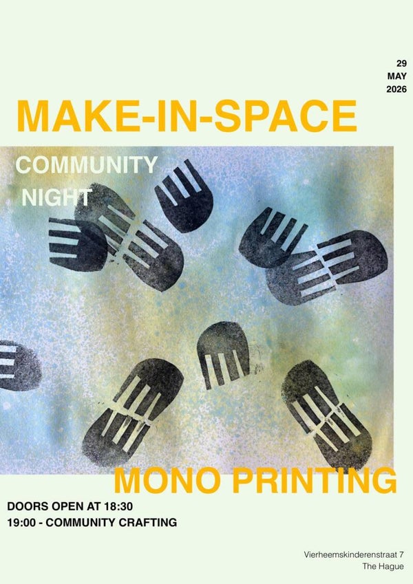 Make-In-Space Community Night 29 MAY
