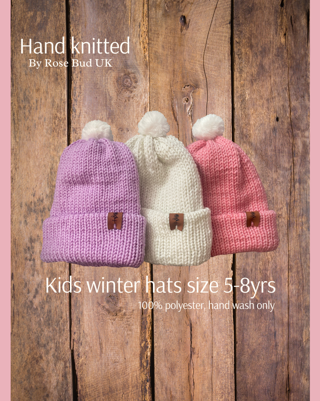 Knitted hat in Lilac