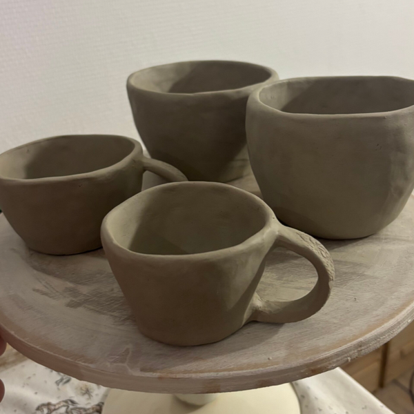 Atelier Modelage création de tasse - 1H30