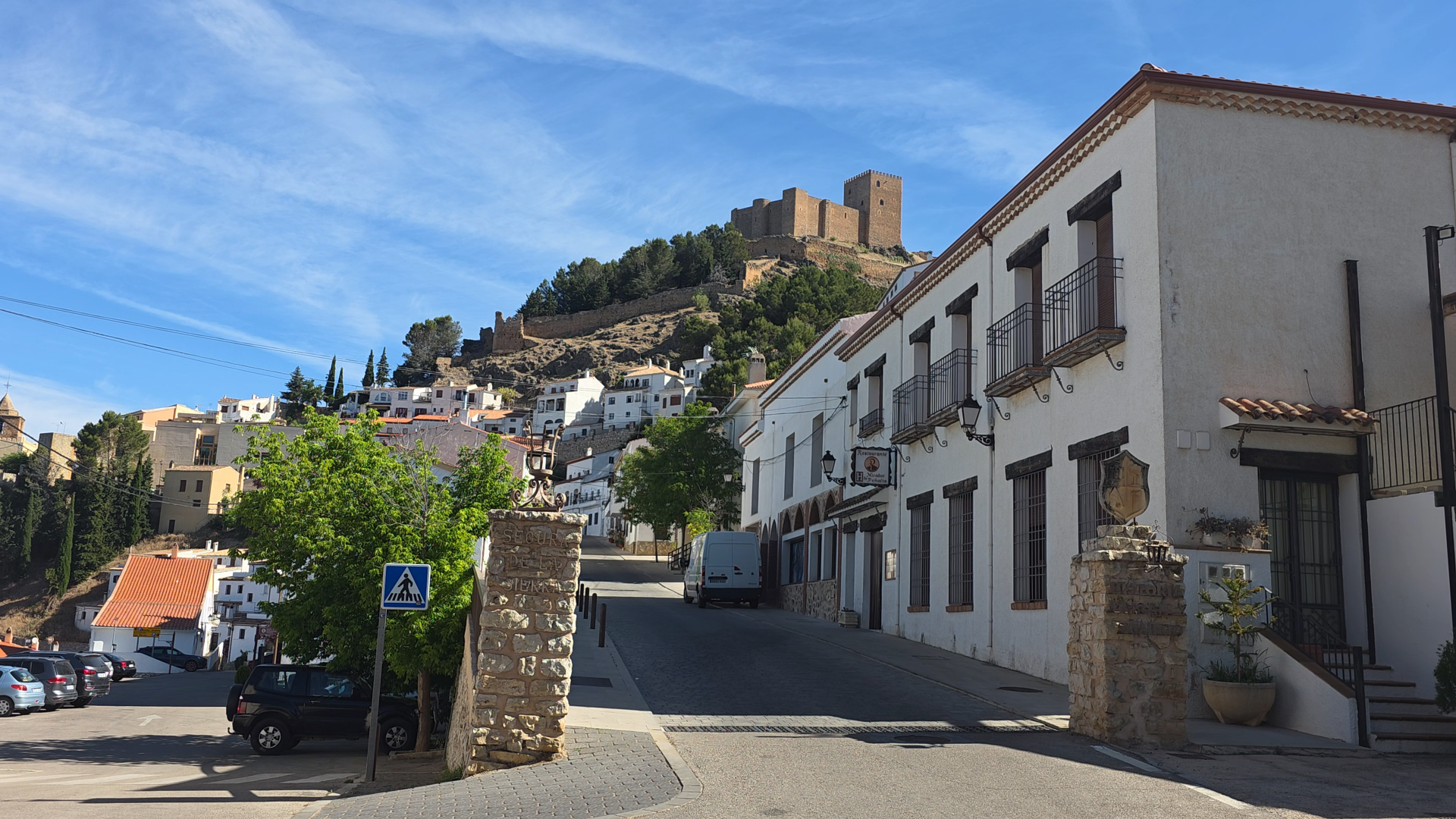 Entrada a Segura de la sierra
